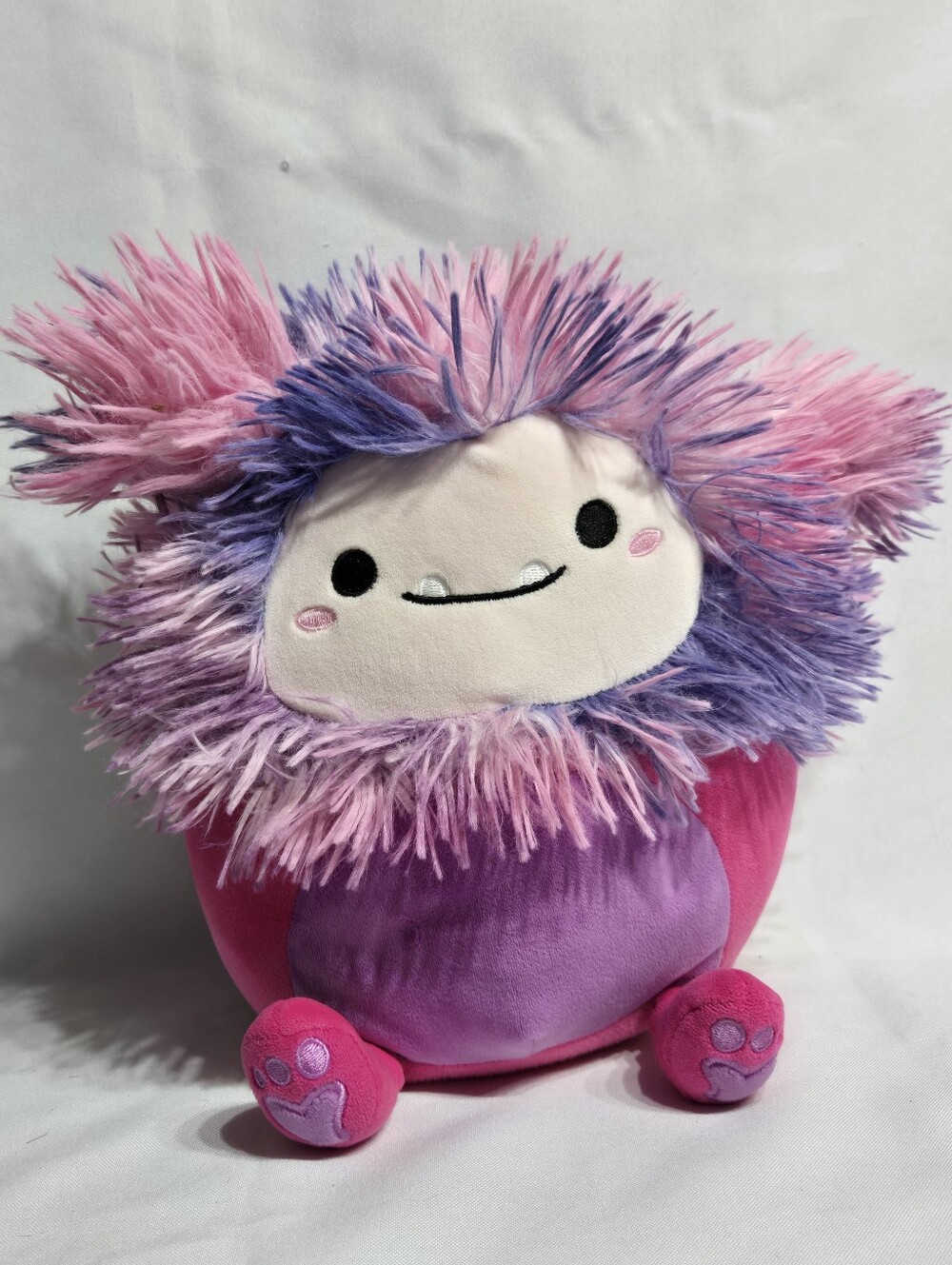 8" Squishmallows Woxie Bigfoot Plush Yeti Stuffed Animal Like New! Need Spot Cle
